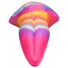 Kép 8/8 - Creature Cocks Tongue - világító szilikon dildó - 21cm