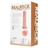 Kép 4/7 - REALROCK - tapadókorongos vibrátor - natúr (20,5cm)
