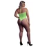Kép 4/9 - Ouch! - foszforeszkáló pántos hatású body (neon zöld)