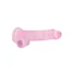 Kép 6/7 - REALROCK - áttetsző élethű dildó - pink (19cm)