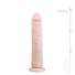 Kép 5/5 - Easytoys - tapadókorongos extra nagy dildó (28,5cm) - natúr