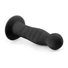 Kép 4/5 - Easytoys Ribbed - tapadókorongos anál dildó (14cm) - fekete