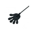 Kép 3/3 - Rimba - szilikon lovaglópálca kezecskével - 40cm (fekete)