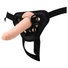 Kép 2/3 - RealStuff Strap-On - keskeny, felcsatolható dildó (natúr)