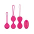 Kép 1/3 - Easytoys LoveBalls - vibrációs gésagolyó szett - 3 részes (pink)