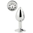 Kép 1/4 - Gleaming Love - anál plug (ezüst)