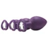 Kép 6/9 - Flirts anal training kit - anál plug szett (3db) - lila