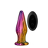 Kép 1/7 - Glamour Glass - csúcsos, rádiós, üveg anál vibrátor (színes)