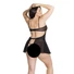 Kép 2/2 - Coquette Plus Size - rendőrnő babydoll (fekete)