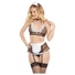 Kép 1/4 - Dreamgirls Sheer Mesh Maid - szobalány jelmez (S-L)