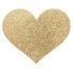Kép 3/3 - Bijoux Indiscrets Flash - csillogó szív mellbimbómatrica (arany)