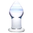 Kép 1/2 - GLAS Amethyst Rain - üveg anál plug (átlátszó lila)