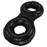 Kép 2/4 - Bathmate Vibe Ring Eight - akkus, vibrációs péniszgyűrű (fekete)