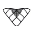 Kép 4/5 - Obsessive Miamor - hálós, nyitott csipke női alsó (fekete)