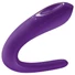 Kép 4/8 - Satisfyer Double Classic - vízálló, akkus párvibrátor (lila)