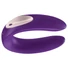 Kép 5/8 - Satisfyer Double Plus Remote - rádiós, akkus párvibrátor (lila)