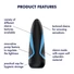 Kép 10/10 - Satisfyer Men One - szívó maszturbátor (kék-fekete)