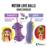 Kép 3/5 - FEELZTOYS Twisty - forgó vibrációs tojás (lila)