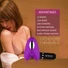 Kép 3/15 - Aixiasia Ebby Panty - akkus, rádiós csiklóvibrátor szett (lila)