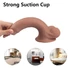 Kép 5/6 - Tracy's Dog Uncut Foreskin - herés dildó (21cm) - natúr