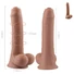 Kép 1/6 - Tracy's Dog Uncut Foreskin - herés dildó (21cm) - natúr