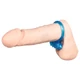 You2Toys - szilikon vibrációs péniszgyűrű (kék)