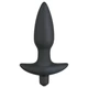 Black Velvets anál plug vibrátor - közepes