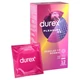 Durex Pleasure Me - bordázott-pontozott óvszer (12db)