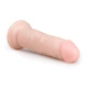 Easytoys - tapadókorongos élethű dildó (15,5cm) - natúr