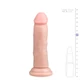 Easytoys - tapadókorongos élethű dildó (15,5cm) - natúr